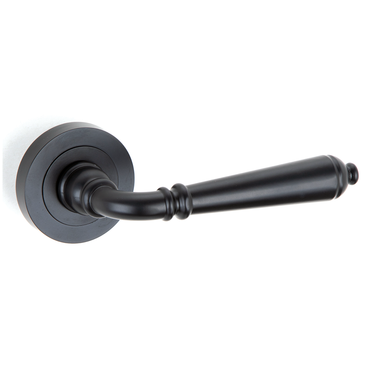 Deurbeslag ronde rozet in aluminium R-410