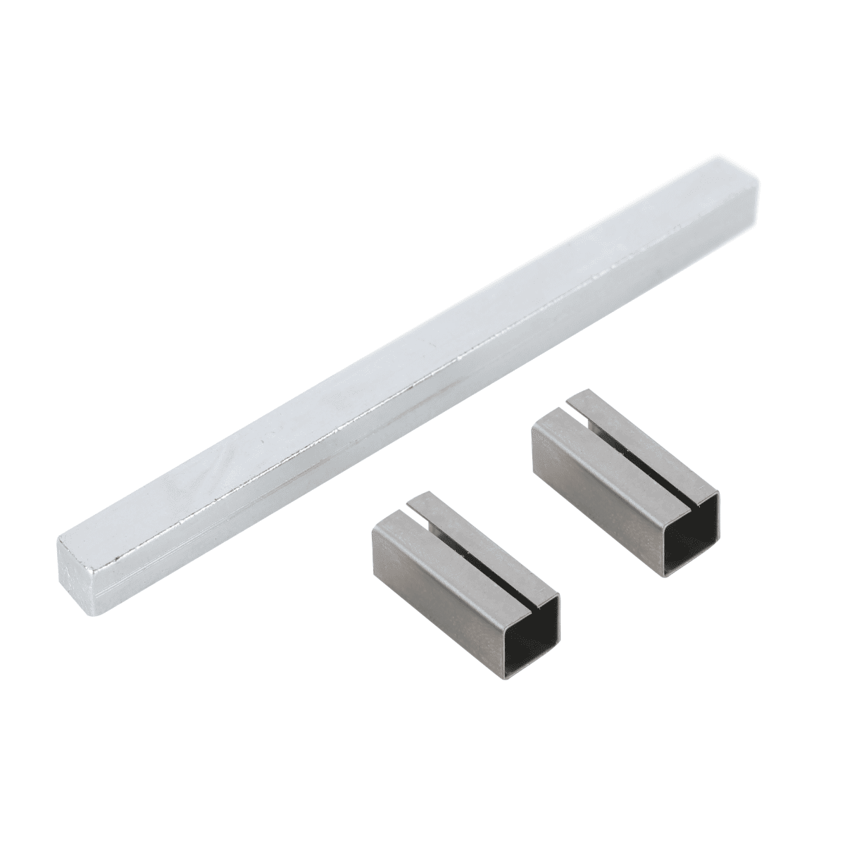 Adapters en vierkantstift voor het verkleinen van deurkrukstift van 8 naar 7 mm