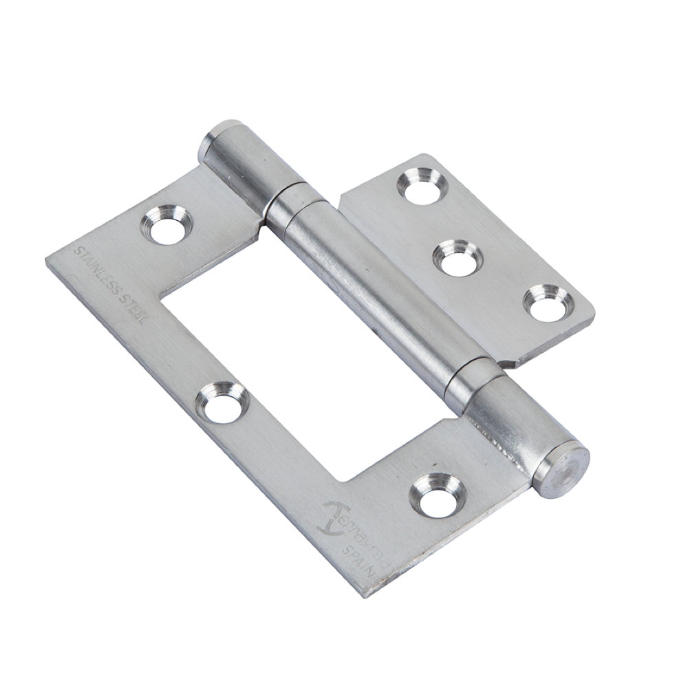 Eenvoudig te installeren roestvrijstalen klepscharnier van 100 mm x 75 mm