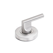 Vrij/bezet-indicator voor mindervalidentoilet in gesatineerd roestvrij staal van 53 mm