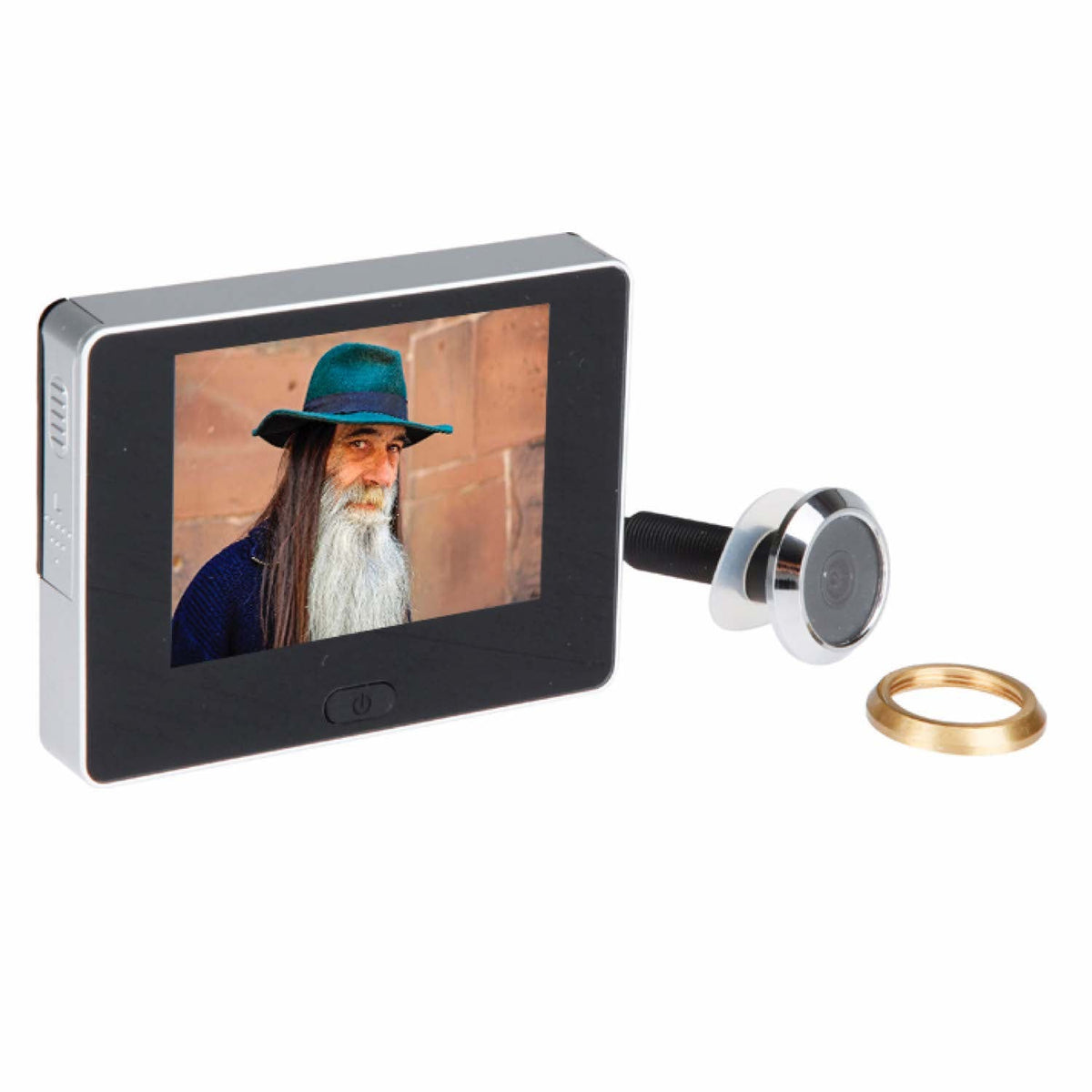 Digitale deurspion Discov met 3,5"-scherm en camera met 105°-kijkhoek