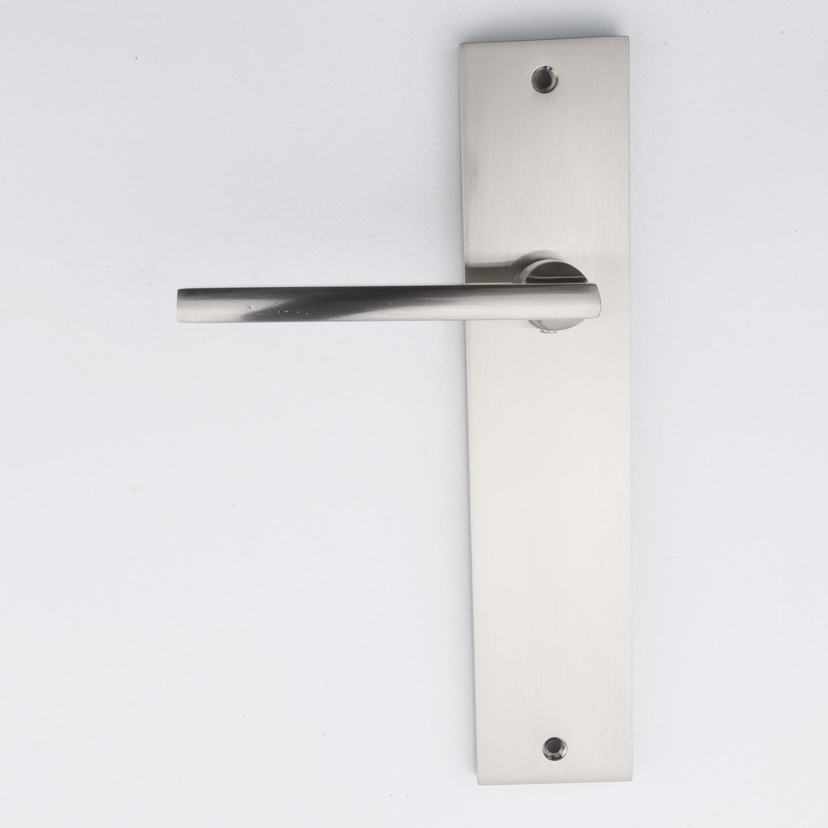 Deurklink model '530' met rechthoekig schild voor deuren
